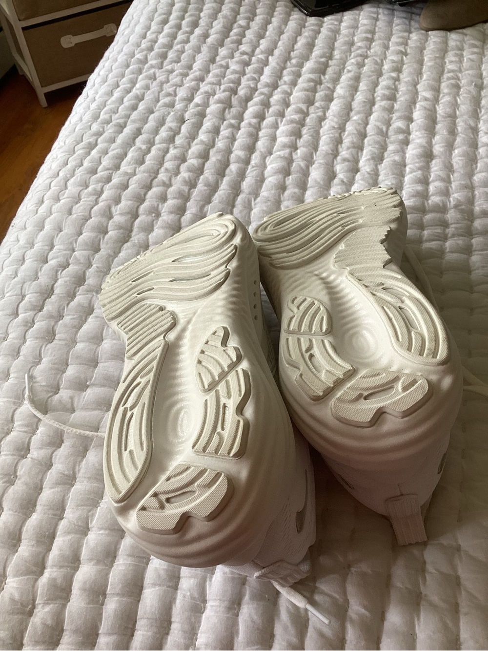 Brooks All-White Mesh Running Sneakers - Picture 3 of 5